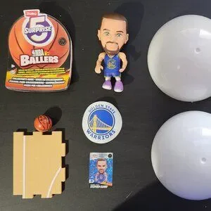 ⑨Zaru5 Surprise NBA BALLERS Stephen カリー Stephen Curry Zuru 5 Surprise NBA Ballers Super Rare Mini